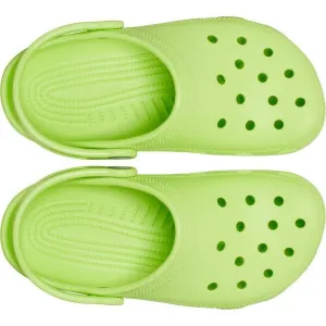 Crocs CLASSIC CLOG K Detská nazúvacia obuv, svetlo zelená, veľkosť 30/31