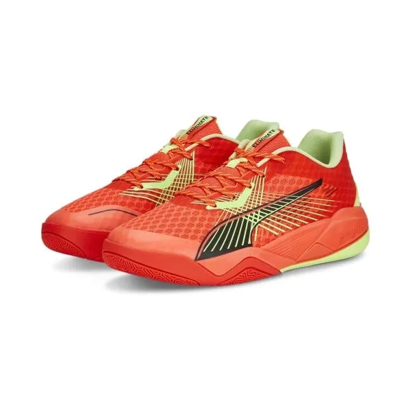 Puma Eliminate Power Nitro II Unisex halová obuv, červená, veľkosť 47