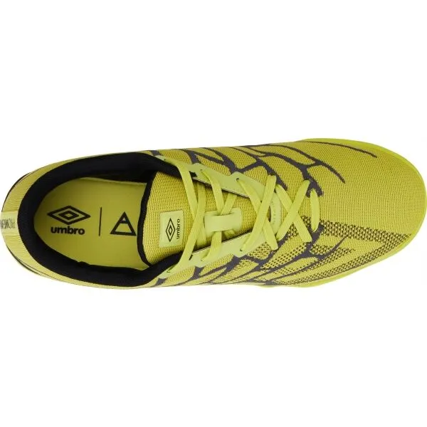 Umbro VELOCITA ALCHEMIST PREMIER IC Pánska halová obuv, žltá, veľkosť 42