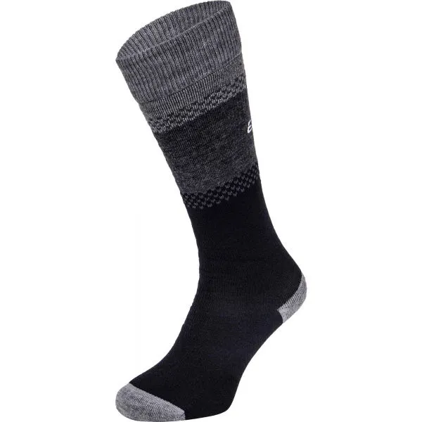 Eisbär SKI COMFORT 2 PACK Dámske členkové ponožky, tmavo sivá, veľkosť 43-46