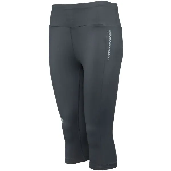 Lotto RUNNING III LEGGINGS Dámske 3/4  legíny, tmavo sivá, veľkosť