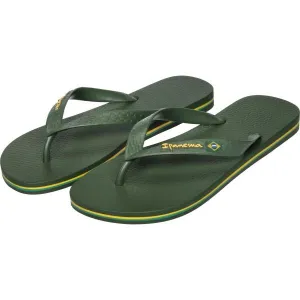 Ipanema CLAS BRASIL Pánske žabky, tmavo zelená, veľkosť