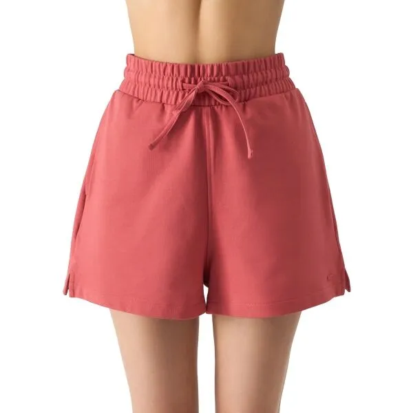 Women's 4F Tracksuit Shorts - Coral