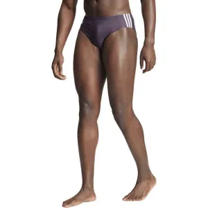 adidas CLASSIC 3-STRIPES SWIM TRUNKS Pánske plavky, tmavo sivá, veľkosť