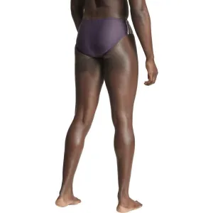 adidas CLASSIC 3-STRIPES SWIM TRUNKS Pánske plavky, tmavo sivá, veľkosť
