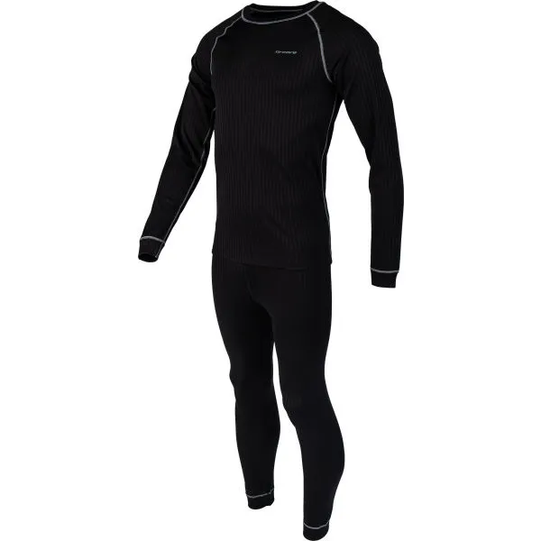 Arcore LUCA Pánsky termo set, čierna, veľkosť