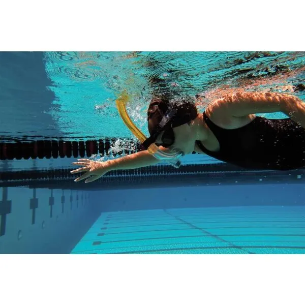 Finis ORIGINAL SWIMMERS SNORKEL JR Šnorchel pre deti, žltá, veľkosť