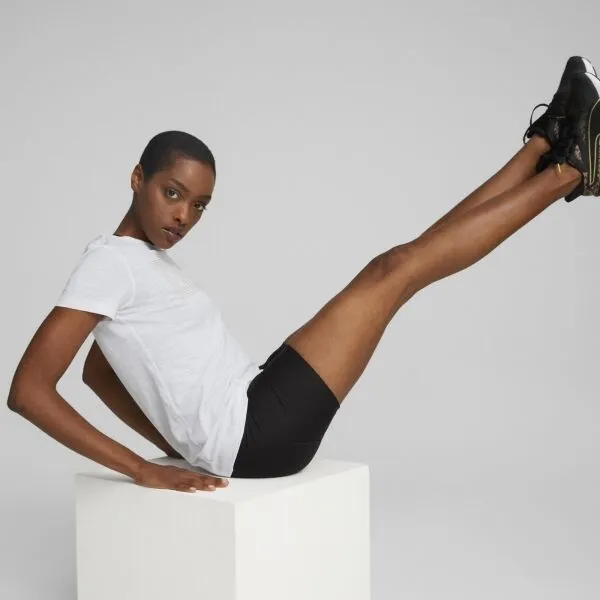 Puma PERFORMANCE LOGO FILL TEE REC Q4 Dámske tričko, biela, veľkosť