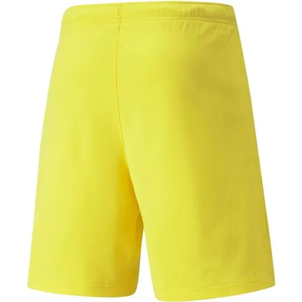 Puma TEAMRISE SHORT Pánske kraťasy, žltá, veľkosť
