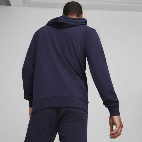 Puma TEAMGOAL CASUALS HOODED Pánska mikina, tmavo modrá, veľkosť