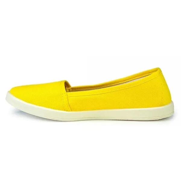 Oldcom ESPADRILKY CANVAS Dámske espadrilky, žltá, veľkosť