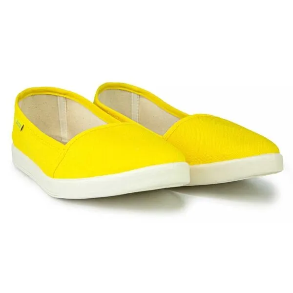 Oldcom ESPADRILKY CANVAS Dámske espadrilky, žltá, veľkosť