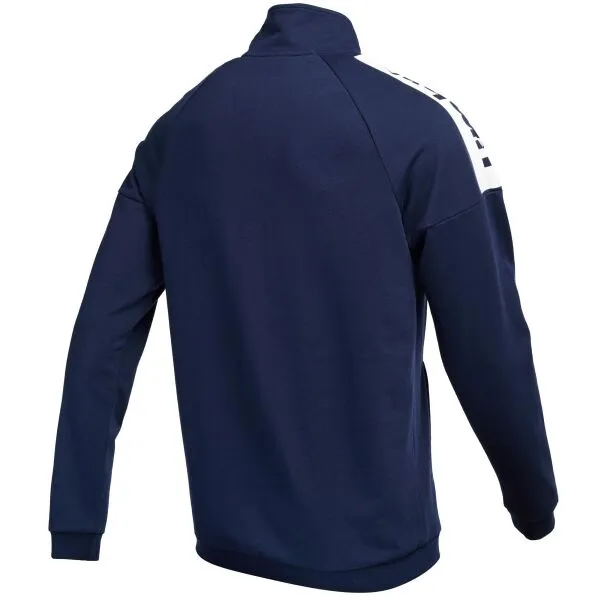 Umbro PIERS Pánska mikina s krátkym zipsom, tmavo modrá, veľkosť