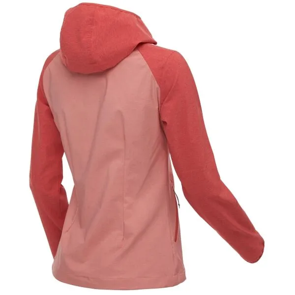 Columbia HEATHER CANYON HOODDED JACKET Dámska softshellová bunda, ružová, veľkosť