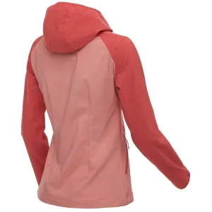 Columbia HEATHER CANYON HOODDED JACKET Dámska softshellová bunda, ružová, veľkosť