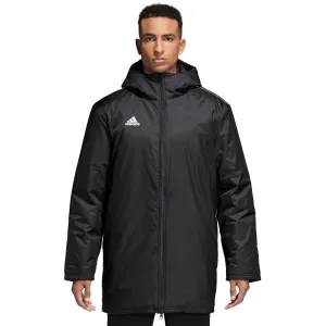 adidas CORE18 STD JKT Pánska športová bunda, čierna, veľkosť