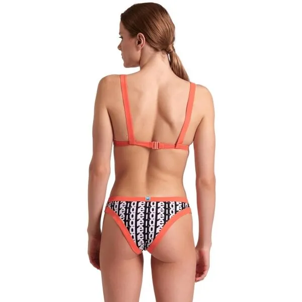 Arena MONOGRAM TRIANGLE Dámske bikiny, biela, veľkosť