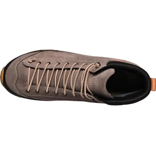 Lomer BIO NATURALE MID MTX SUEDE Dámska vychádzková obuv, sivá, veľkosť