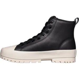 Calvin Klein LUGGED HYBRID LOW NAPPA Dámska členková obuv, čierna, veľkosť