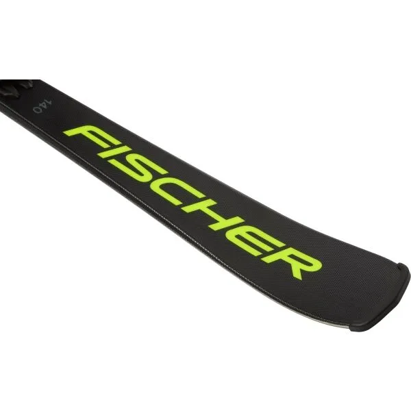 Fischer RC4 RACE JR+ FJ7 SLR Detské zjazdové lyže, čierna, veľkosť
