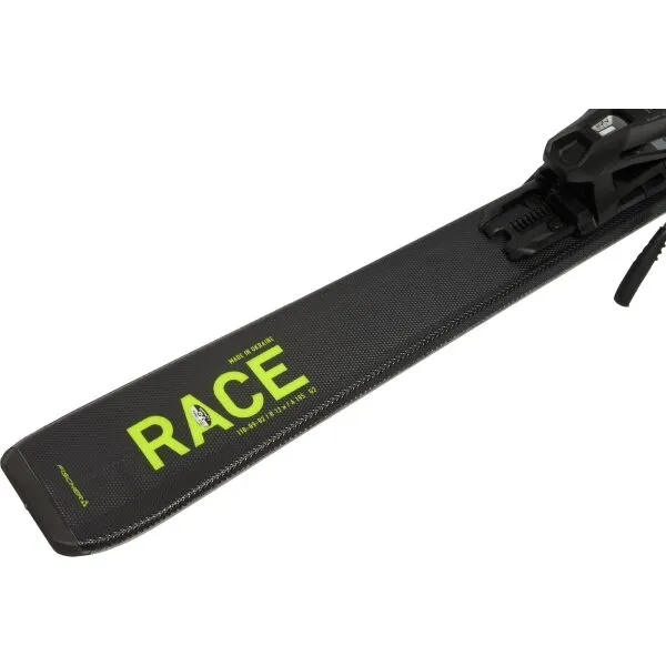 Fischer RC4 RACE JR+ FJ7 SLR Detské zjazdové lyže, čierna, veľkosť