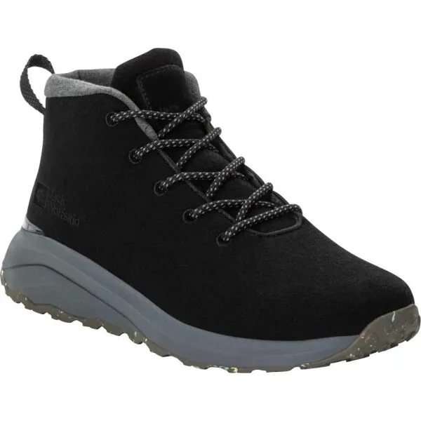 Jack Wolfskin CAMPFIRE WOOL MID W Dámska zimná obuv, čierna, veľkosť
