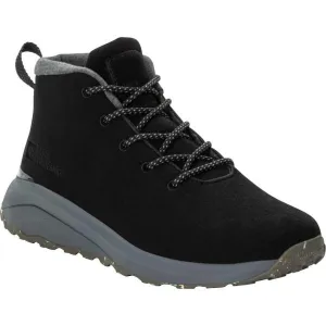 Jack Wolfskin CAMPFIRE WOOL MID W Dámska zimná obuv, čierna, veľkosť