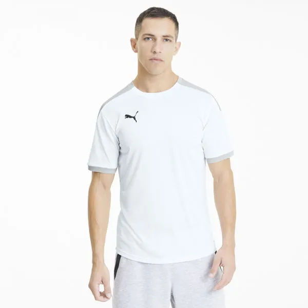 Puma TEAM FINAL 21 TRAINING JERSEY Pánske športové tričko, biela, veľkosť