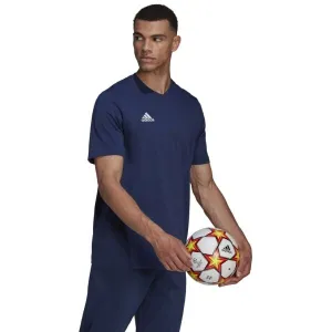 adidas ENT22 TEE Pánske tričko, tmavo modrá, veľkosť
