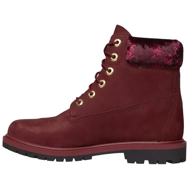 Timberland 6IN HERITAGE BOOT CUPSOLE W Dámska zimná obuv, vínová, veľkosť 37
