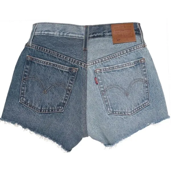 Levi's&reg; 501 SHORTS Dámske džínsové kraťasy, modrá, veľkosť