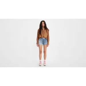 Levi's&reg; 501 SHORTS Dámske džínsové kraťasy, modrá, veľkosť