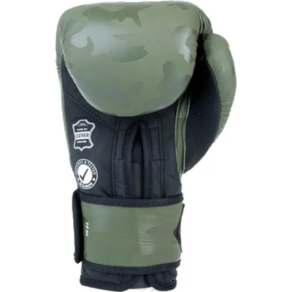 Fighter TACTICAL 12 OZ Boxerské rukavice, tmavo zelená, veľkosť