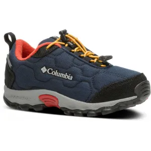 Columbia FIRECAMP SLEDDER 3 WP Detská outdoorová obuv, tmavo modrá, veľkosť 29