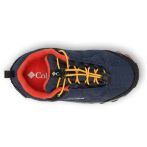 Columbia FIRECAMP SLEDDER 3 WP Detská outdoorová obuv, tmavo modrá, veľkosť 29