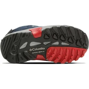 Columbia FIRECAMP SLEDDER 3 WP Detská outdoorová obuv, tmavo modrá, veľkosť 29