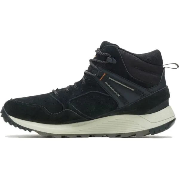 Merrell WILDWOOD SNEAKER BOOT MID WP Pánska outdoorová obuv, čierna, veľkosť 46