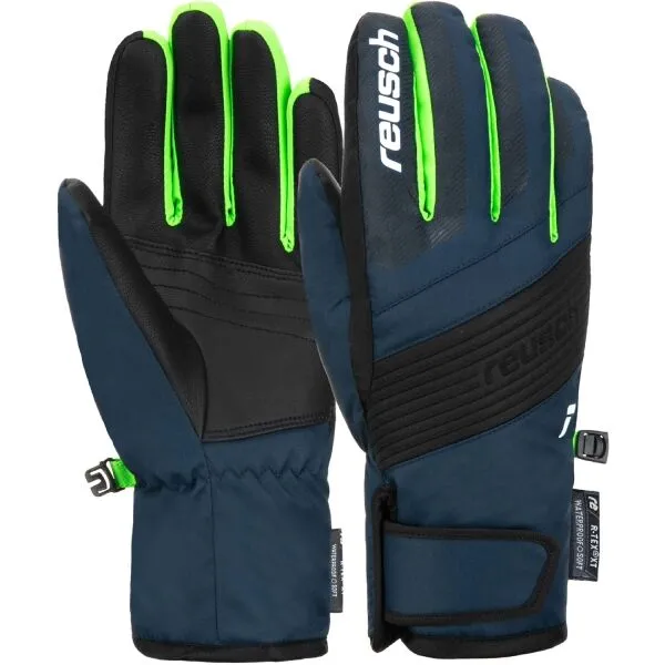 Reusch DUKE R-TEX XT JUNIOR Detské zimné rukavice, tmavo modrá, veľkosť
