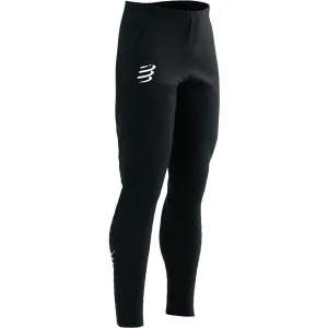 Nohavice Compressport Seamless Pants - black melange
