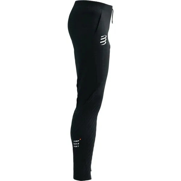 Nohavice Compressport Seamless Pants - black melange