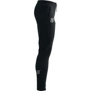 Nohavice Compressport Seamless Pants - black melange