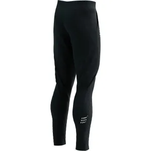 Nohavice Compressport Seamless Pants - black melange