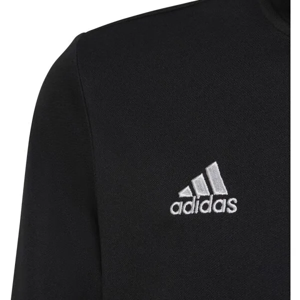 adidas ENT22 TK JKTY juniorská futbalová mikina, čierna, veľkosť