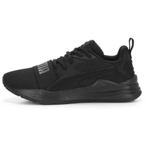 Puma WIRED RUN PURE JR Juniorská vychádzková obuv, čierna, veľkosť 38