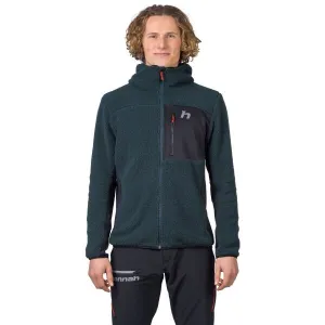 Hannah KODIAK HOODY Pánska funkčná mikina, tmavo modrá, veľkosť