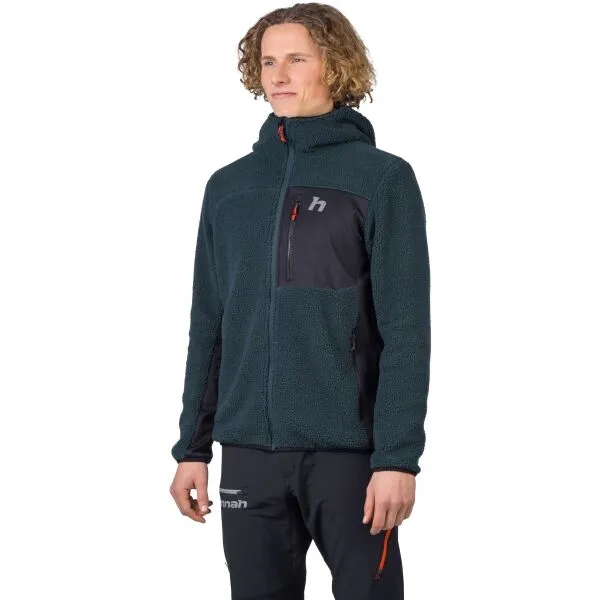 Hannah KODIAK HOODY Pánska funkčná mikina, tmavo modrá, veľkosť