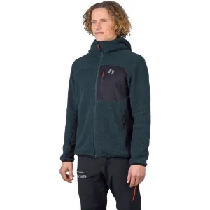 Hannah KODIAK HOODY Pánska funkčná mikina, tmavo modrá, veľkosť