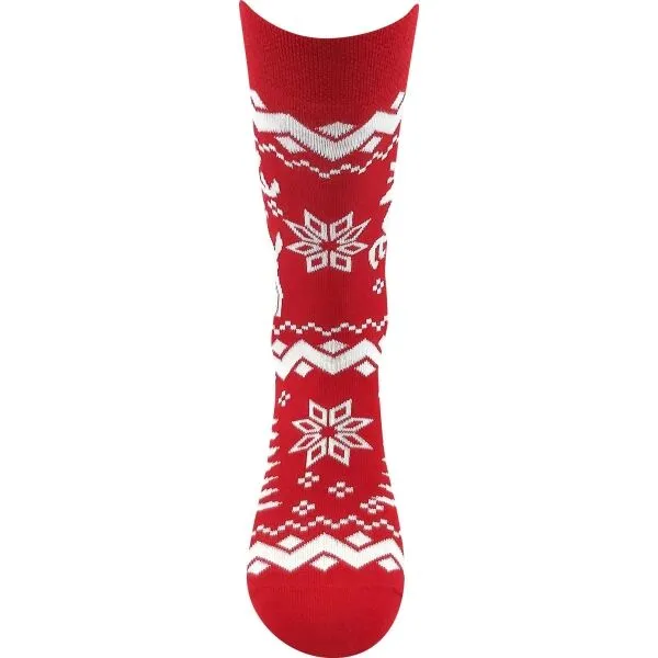 Lonka CHRISTMAS REINDEER 2PK Ponožky, biela, veľkosť 26-28