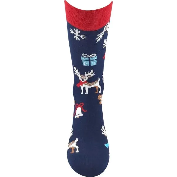 Lonka CHRISTMAS REINDEER 2PK Ponožky, biela, veľkosť 26-28