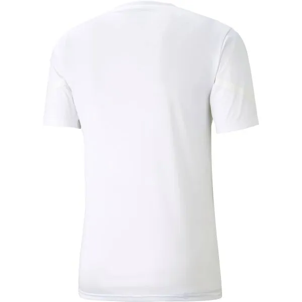 Puma TEAMFLASH JERSEY Pánske športové tričko, biela, veľkosť